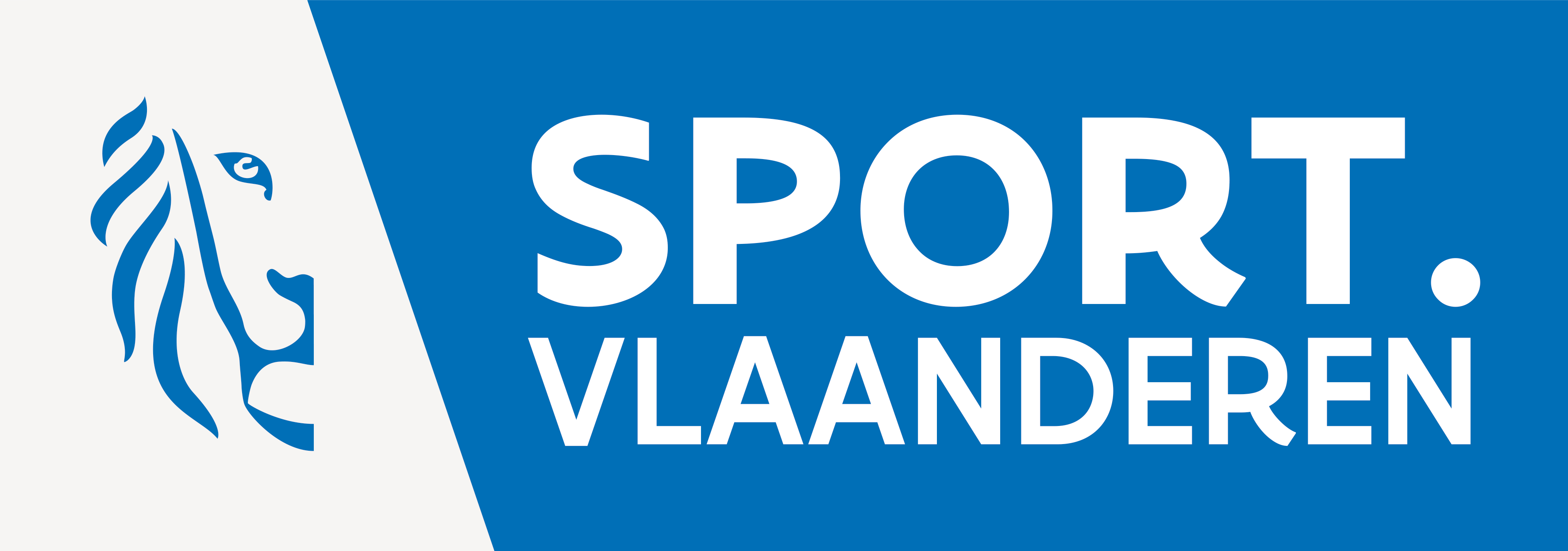 Sport Vlaanderen logo voor gebruik op drukwerken externen