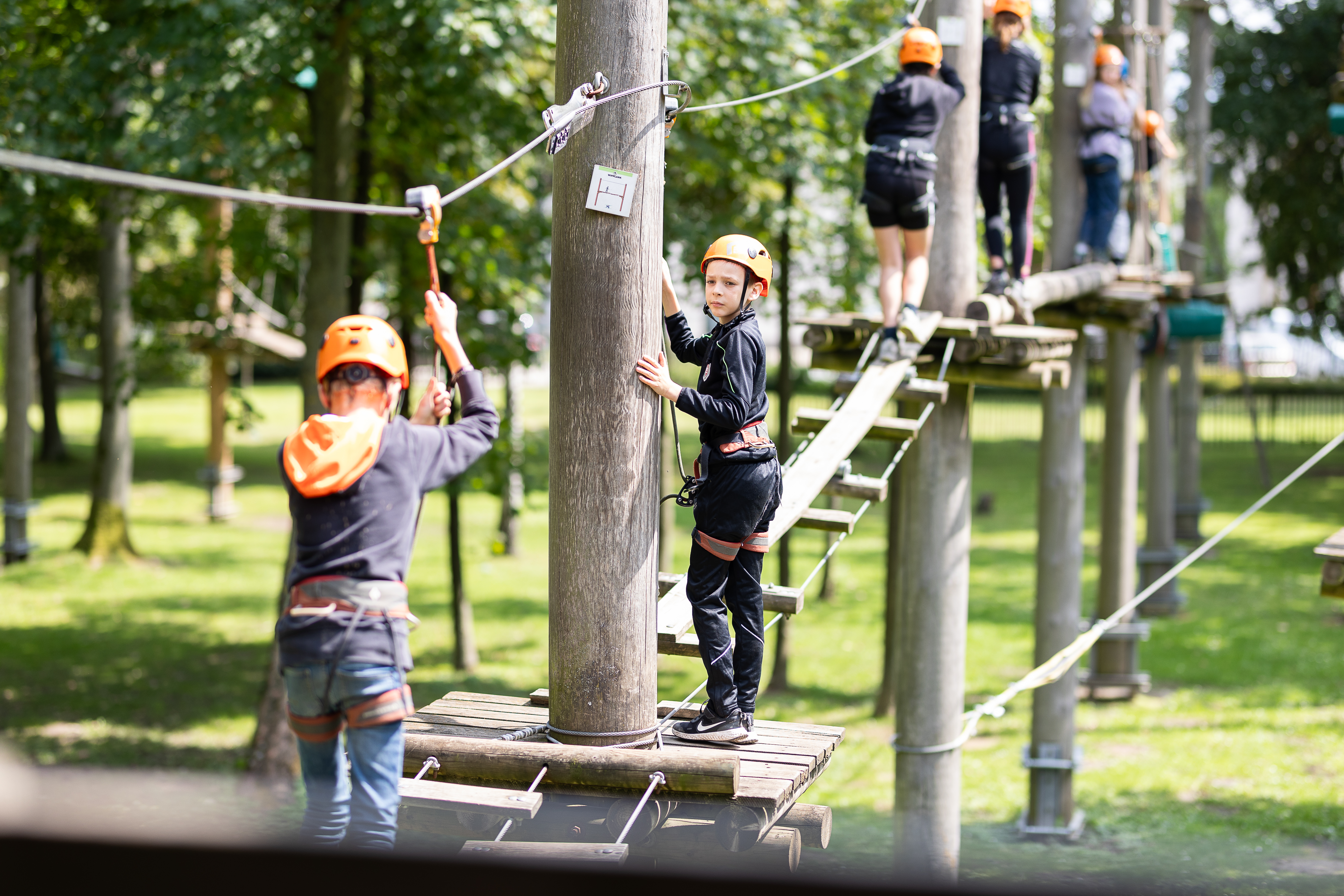 Foto's van het domein en de sportkampen