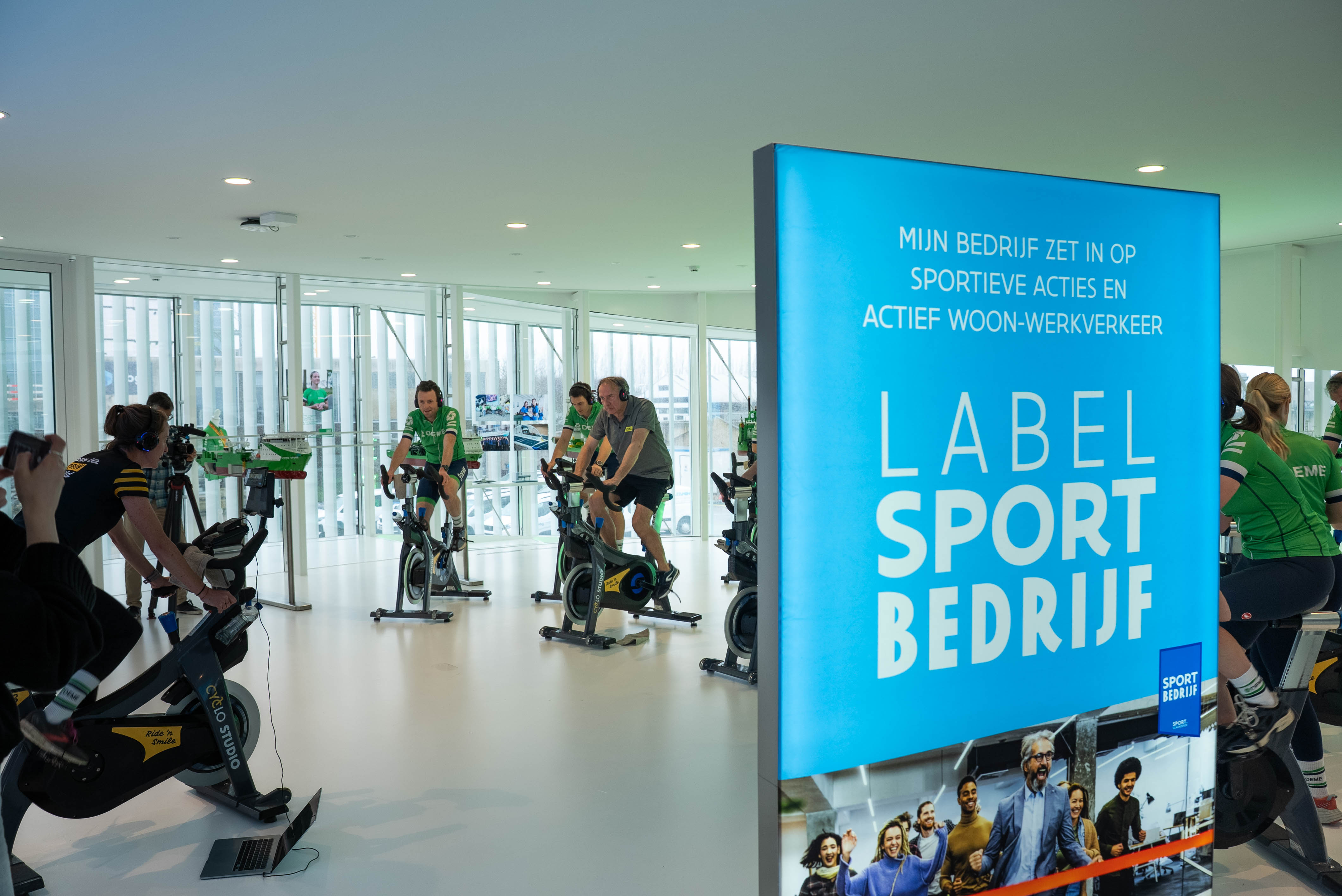 Het 300e label sportbedrijf werd op 11 maart 2026 uitgereikt aan de DEME Group